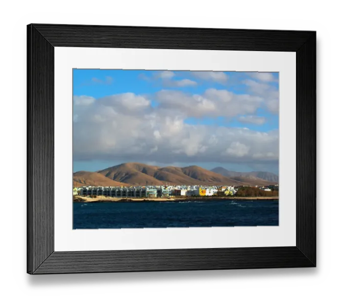 Framed Print : El Cotillo beach in Fuerteventura island Framed Print : El Cotillo beach in Fuerteventura island
