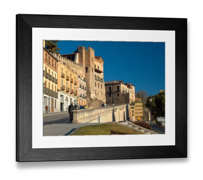 Framed Print : A postcard of Segovia Framed Print : A postcard of Segovia