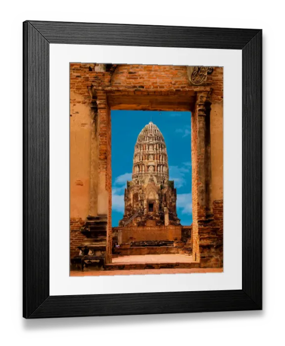 Framed Print : Ayyuthaya Temple Framed Print : Ayyuthaya Temple