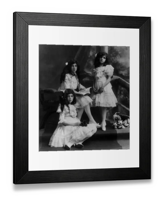 Framed Print : The Keary Girls Framed Print : The Keary Girls