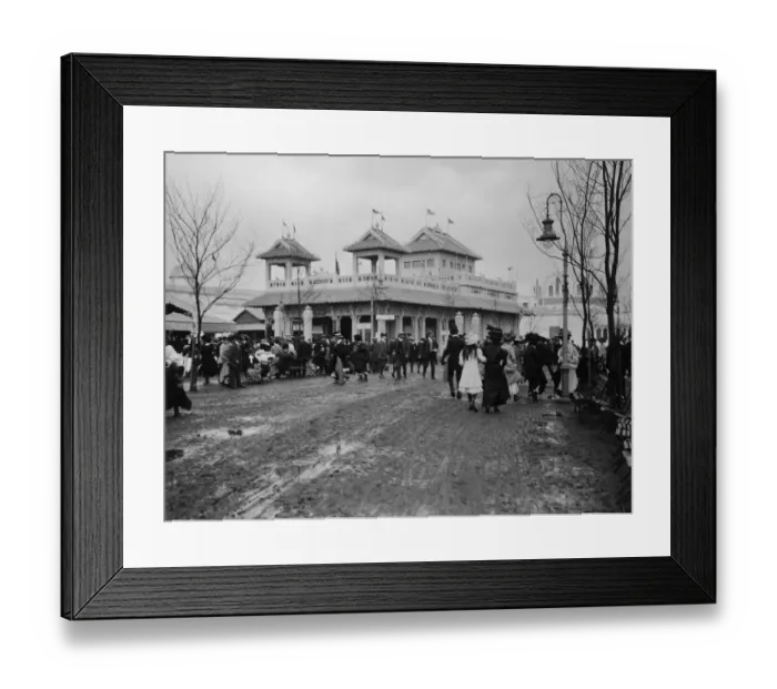 Framed Print : Franco-British Fair Framed Print : Franco-British Fair