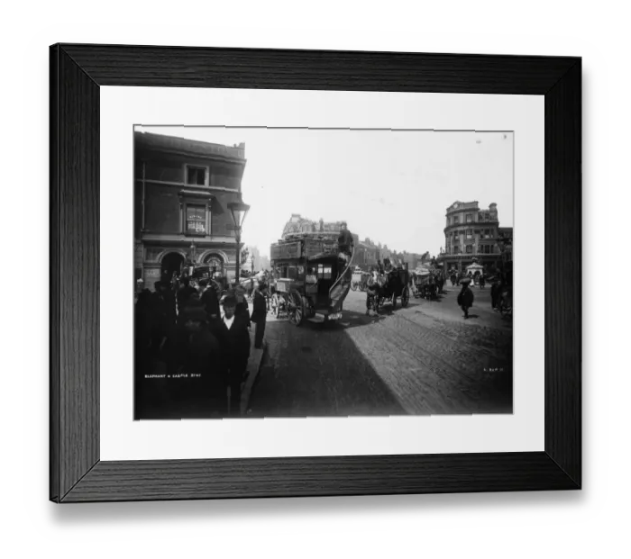 Framed Print : London Bus