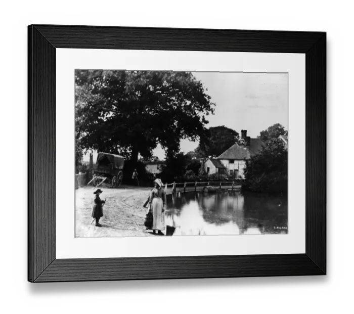 Framed Print : Village Pond Framed Print : Village Pond