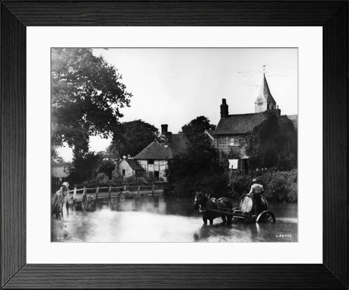 Framed Print : Village Pond Framed Print : Village Pond