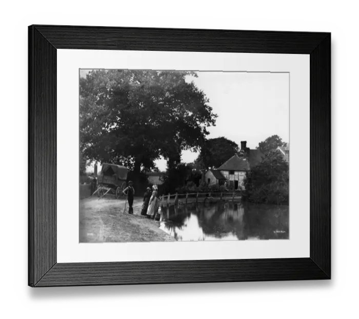 Framed Print : Village Pond Framed Print : Village Pond