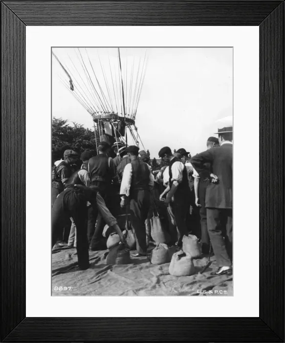 Framed Print : Balloon Take Off