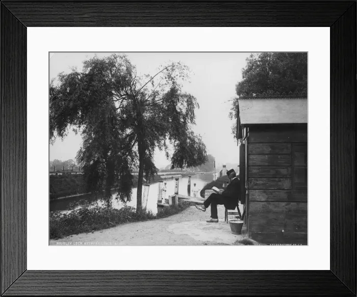 Framed Print : Lock Keepers Lodge Framed Print : Lock Keepers Lodge