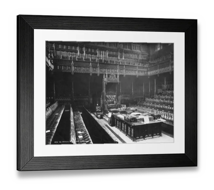 Framed Print : Speakers Chair Framed Print : Speakers Chair