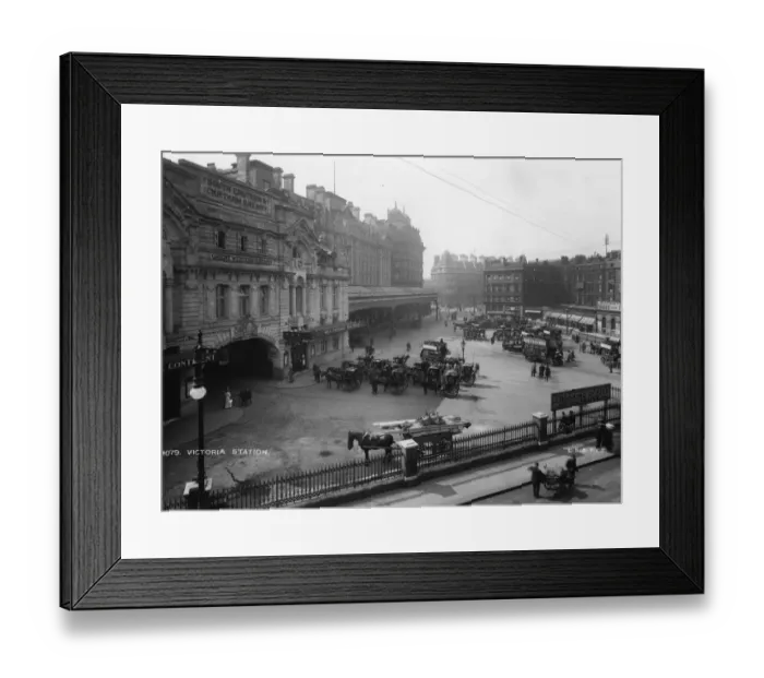 Framed Print : Victoria Station Framed Print : Victoria Station