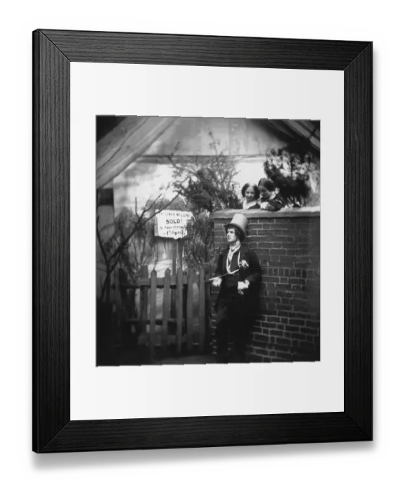 Framed Print : Gent For Sale Framed Print : Gent For Sale