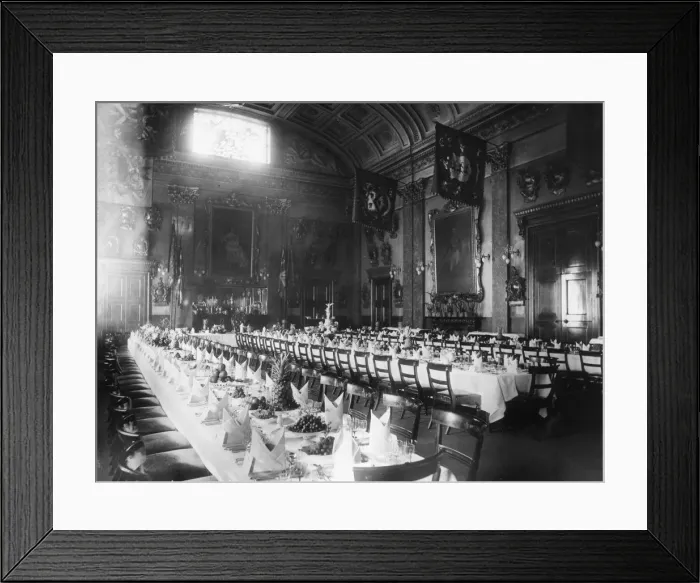 Framed Print : Banquetting Hall Framed Print : Banquetting Hall
