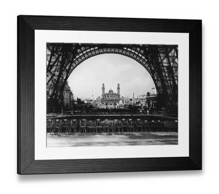 Framed Print : Eiffel Tower View Framed Print : Eiffel Tower View
