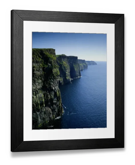 Framed Print : Ireland, County Clare, Cliffs of Moher Framed Print : Ireland, County Clare, Cliffs of Moher
