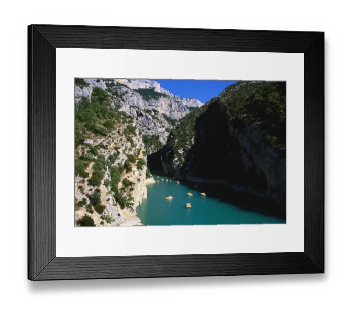 Framed Print : Les Gorges du Verdon, Provence, France Framed Print : Les Gorges du Verdon, Provence, France