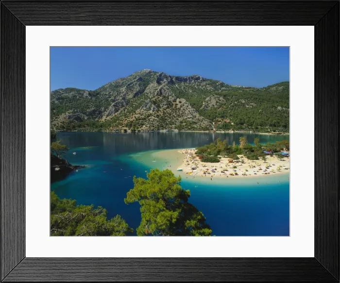 Framed Print : Lagoon Beach, Olu Deniz, Turkey Framed Print : Lagoon Beach, Olu Deniz, Turkey
