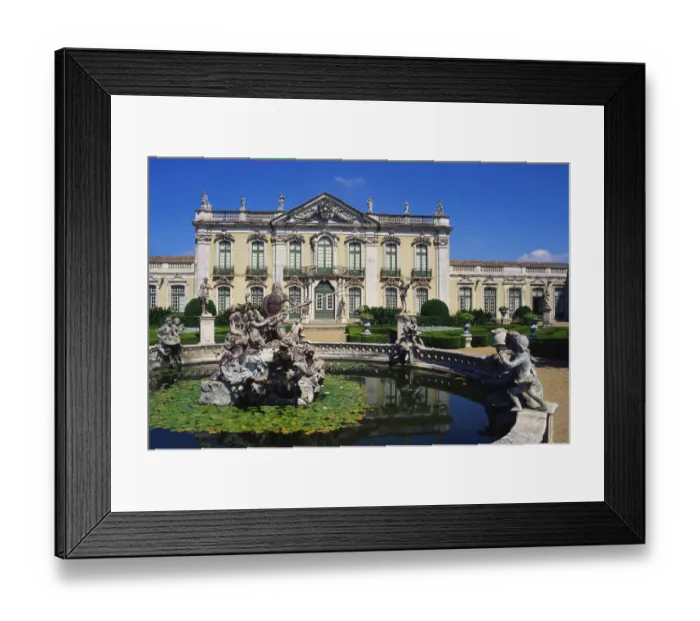 Framed Print : Queluz Palace, Sintra, Portugal Framed Print : Queluz Palace, Sintra, Portugal