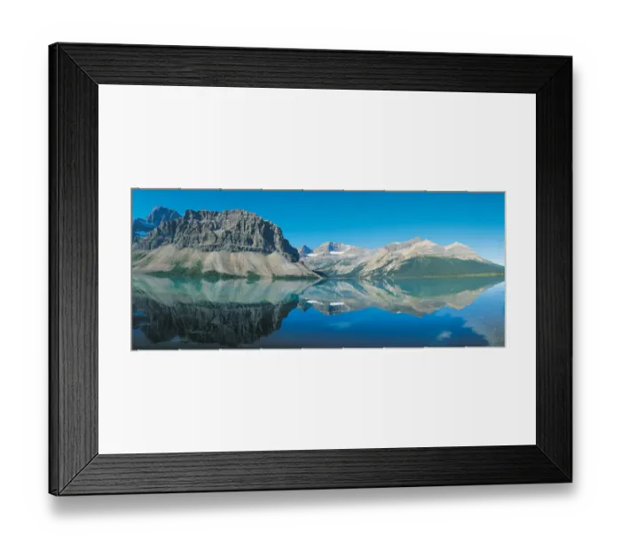 Framed Print : Bow Lake, Rocky Mountains, Banff National Park, Alberta, Canada Framed Print : Bow Lake, Rocky Mountains, Banff National Park, Alberta, Canada