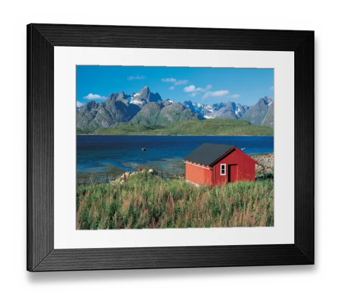 Framed Print : Trolltinden Mountains, Nordland, Norway Framed Print : Trolltinden Mountains, Nordland, Norway