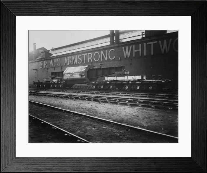 Framed Print : Ingot Mould Between Wagons Framed Print : Ingot Mould Between Wagons