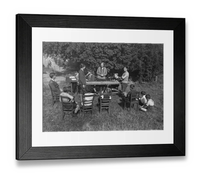 Framed Print : Student Court Framed Print : Student Court