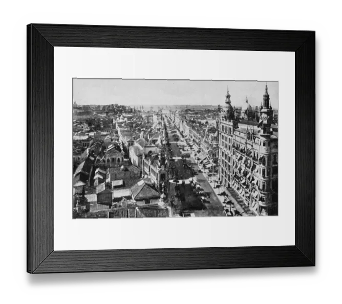 Framed Print : Avenida Rio Branco Framed Print : Avenida Rio Branco