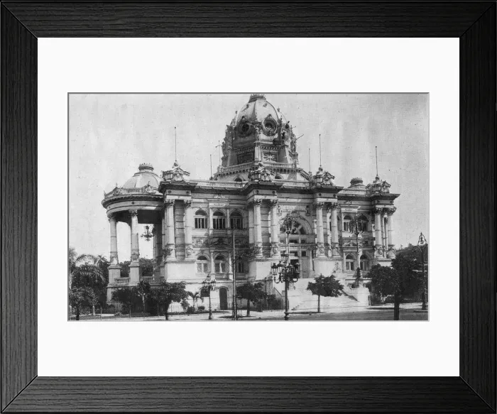 Framed Print : Monroe Palace Framed Print : Monroe Palace