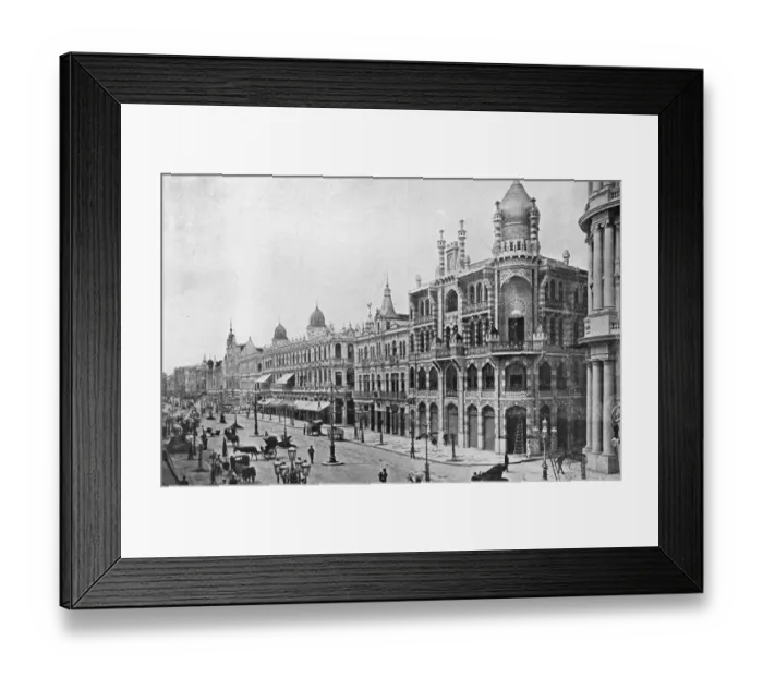 Framed Print : Avenida Rio Branco Framed Print : Avenida Rio Branco