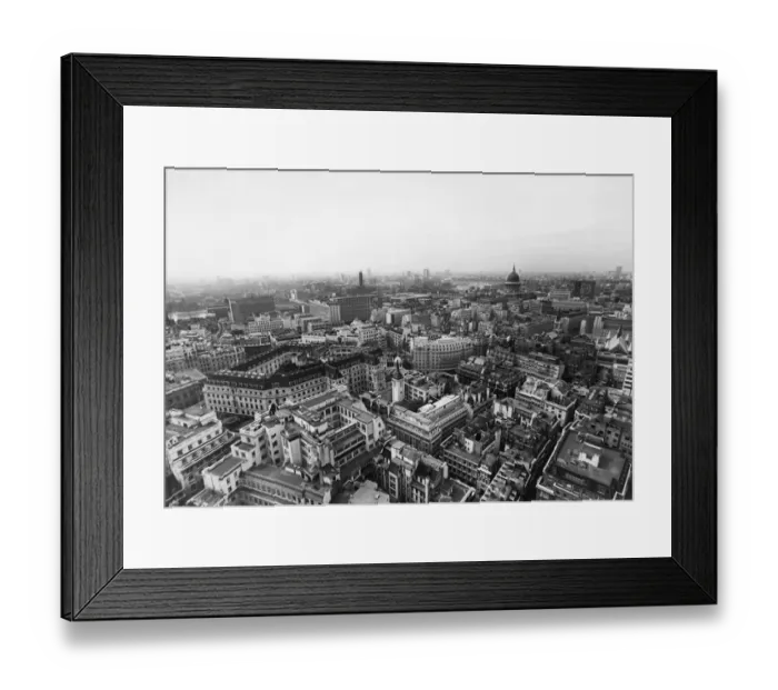 Framed Print : London From The Air Framed Print : London From The Air