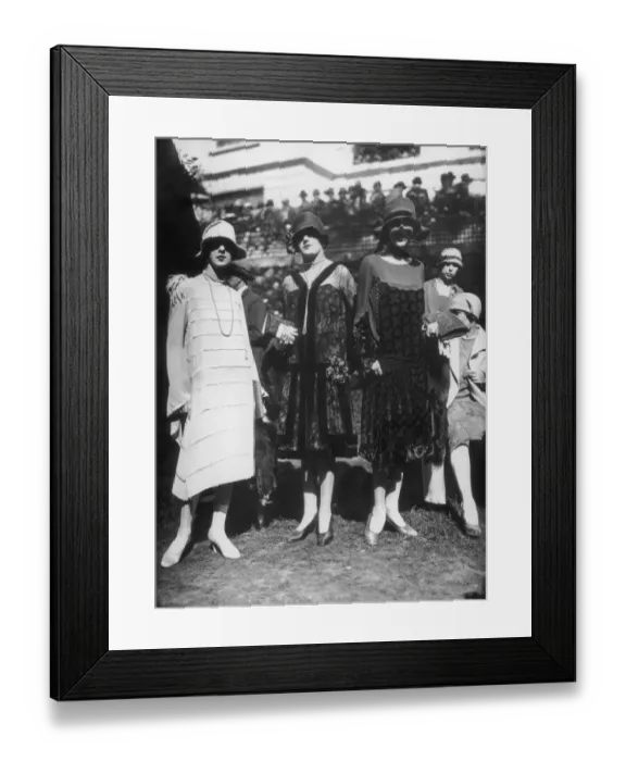 Framed Print : Twenties Fashions Framed Print : Twenties Fashions