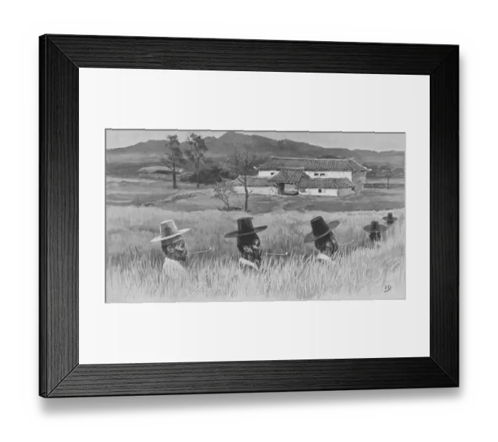 Framed Print : Coming Through The Rye Framed Print : Coming Through The Rye