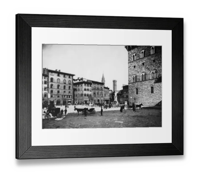 Framed Print : Piazza della Signoria Framed Print : Piazza della Signoria