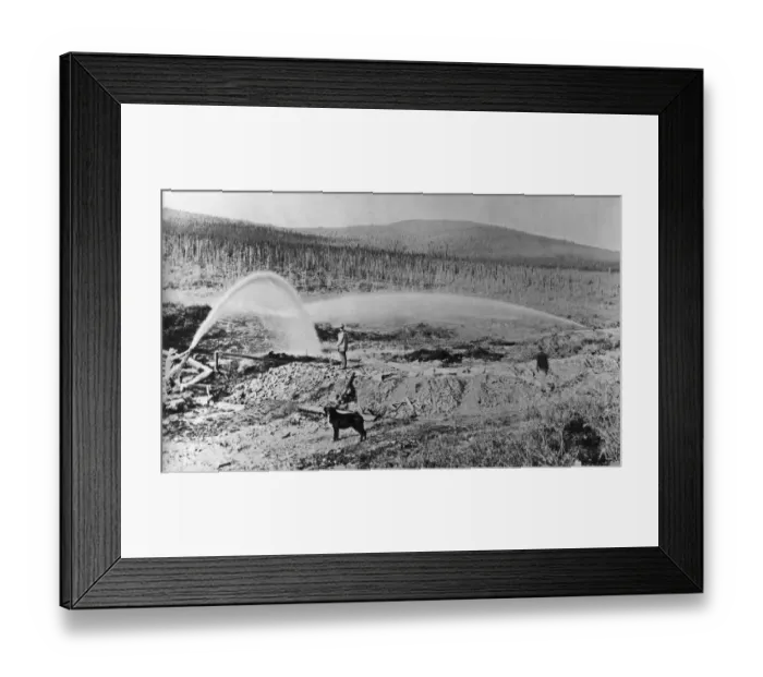 Framed Print : Klondike Gold Rush Framed Print : Klondike Gold Rush