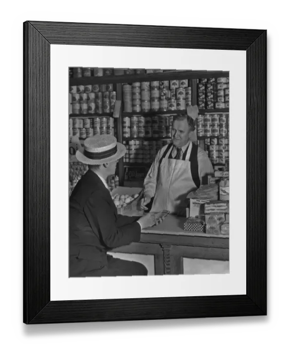 Framed Print : At The Grocery Store Framed Print : At The Grocery Store
