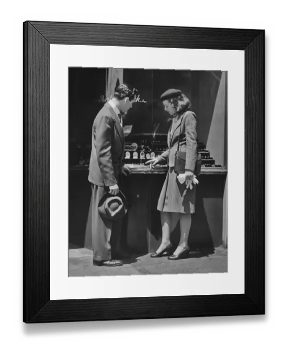 Framed Print : Shopping For Shoes Framed Print : Shopping For Shoes