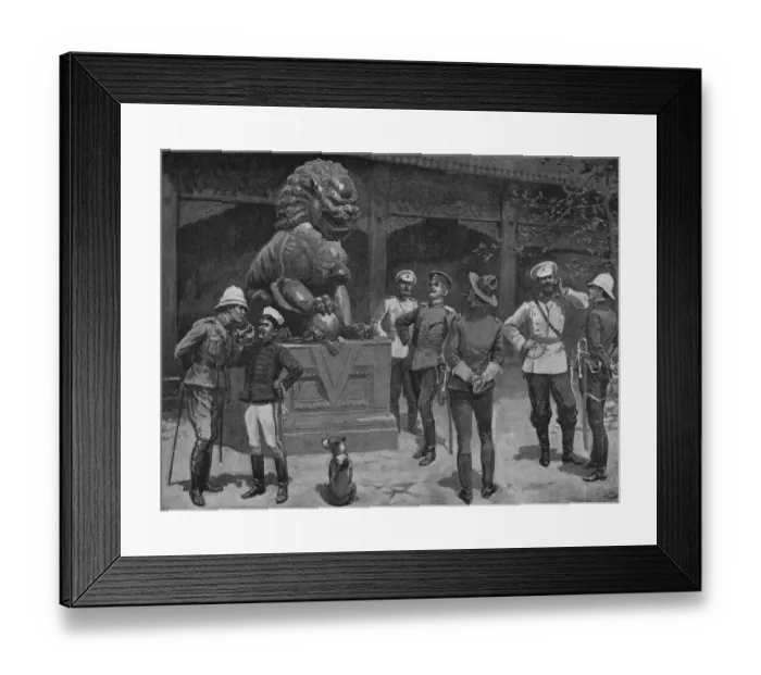 Framed Print : Westerners At The Gates Framed Print : Westerners At The Gates