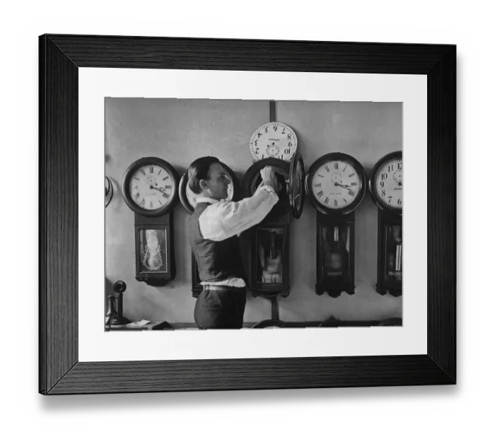 Framed Print : Keeping Time Framed Print : Keeping Time