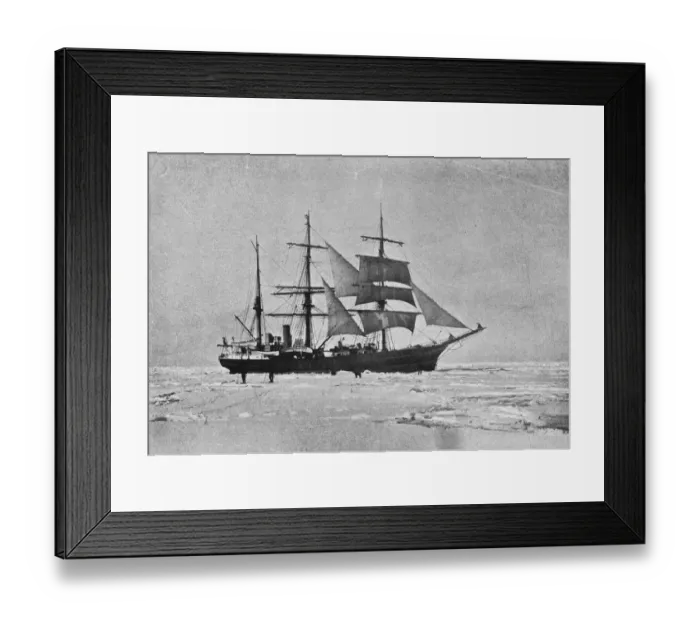 Framed Print : Scottish Antarctic Expedition Framed Print : Scottish Antarctic Expedition