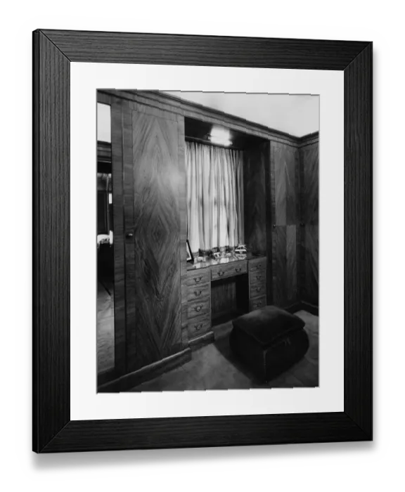 Framed Print : Masculine Dressing Table Framed Print : Masculine Dressing Table
