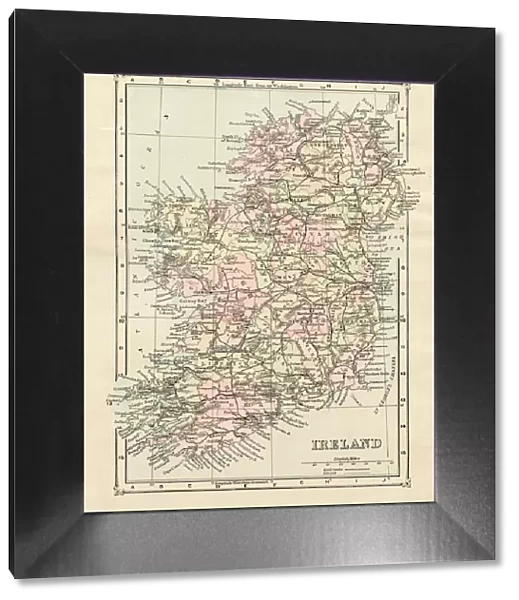 Map of Ireland 1894