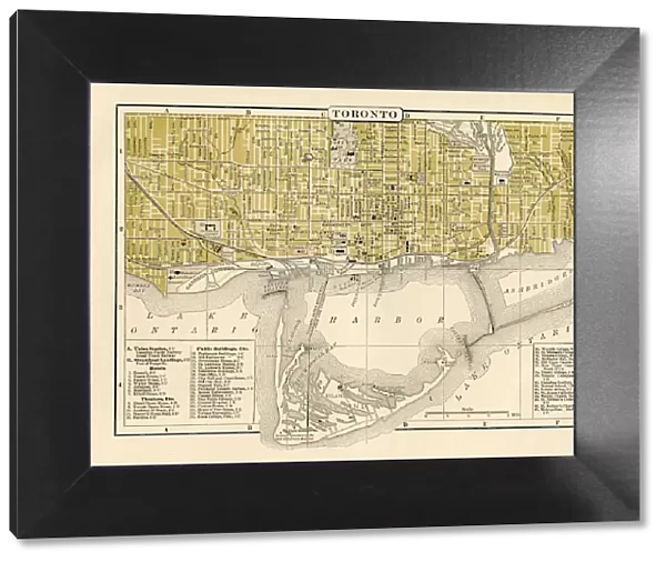 City plan of Toronto 1894