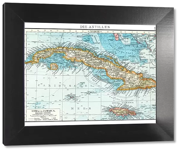 Cuba map 1896