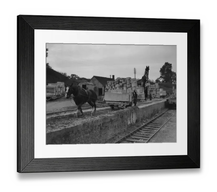 Framed Print : Corsham Quarry Framed Print : Corsham Quarry