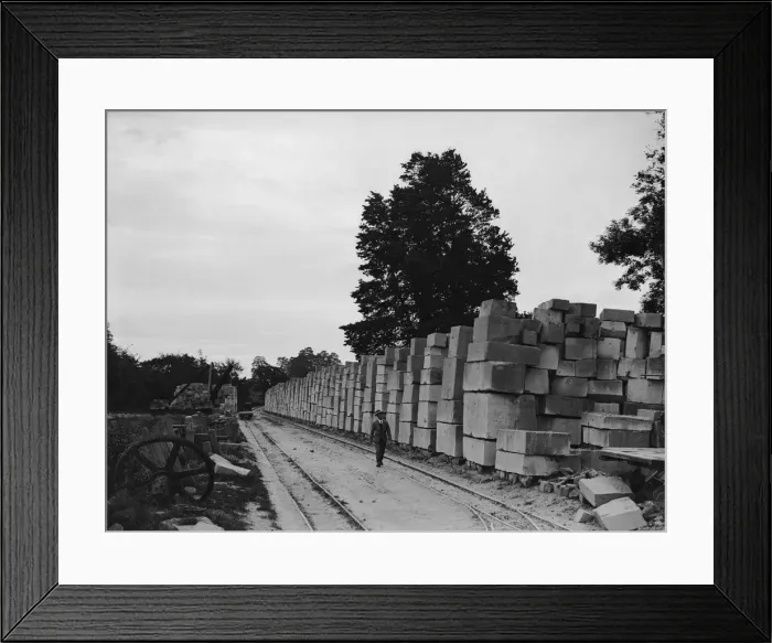 Framed Print : Corsham Quarry Framed Print : Corsham Quarry