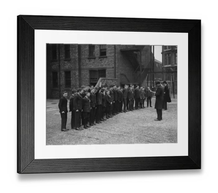 Framed Print : Barnardos Boys Framed Print : Barnardos Boys