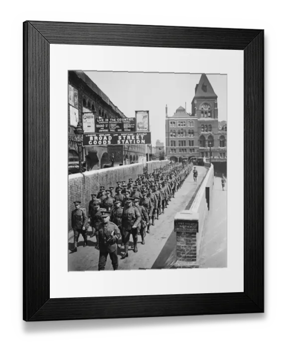 Framed Print : Territorial Army Framed Print : Territorial Army