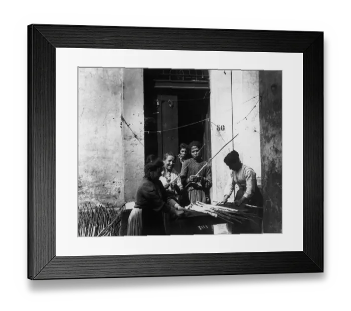 Framed Print : Macaroni Makers Framed Print : Macaroni Makers