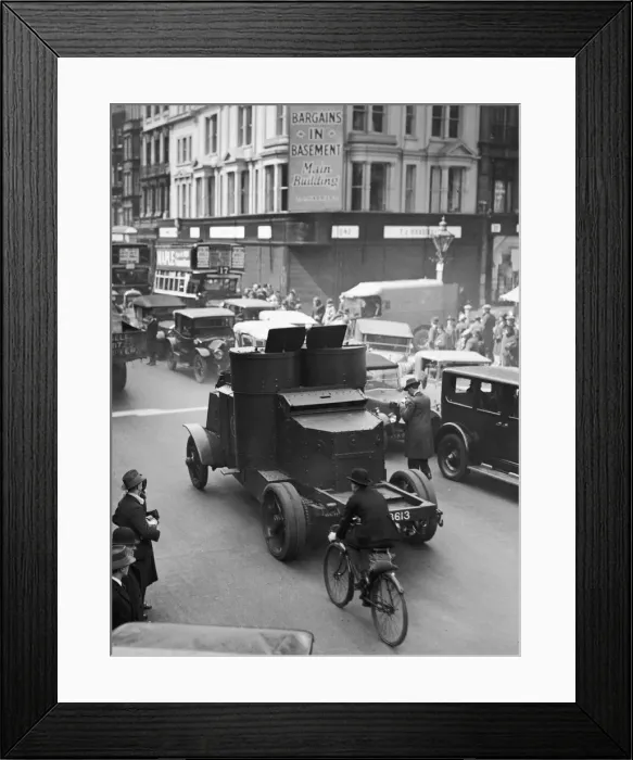 Framed Print : Armoured Car Framed Print : Armoured Car
