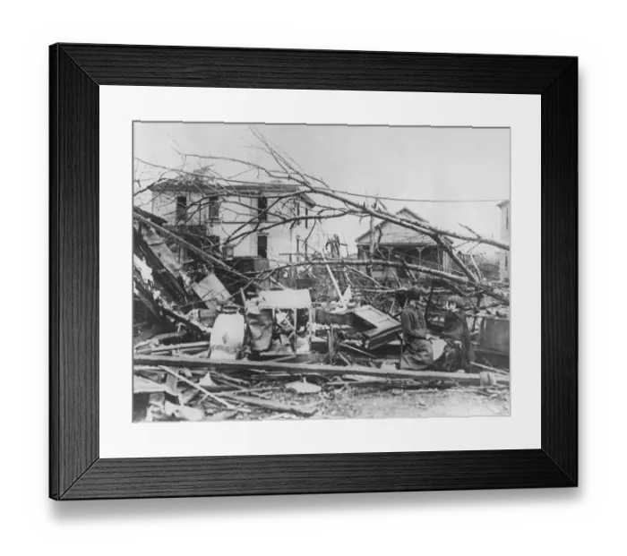 Framed Print : Tri-State Tornado