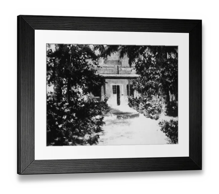 Framed Print : Baghdad Bungalow Framed Print : Baghdad Bungalow