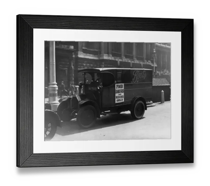 Framed Print : Delivery Van Framed Print : Delivery Van